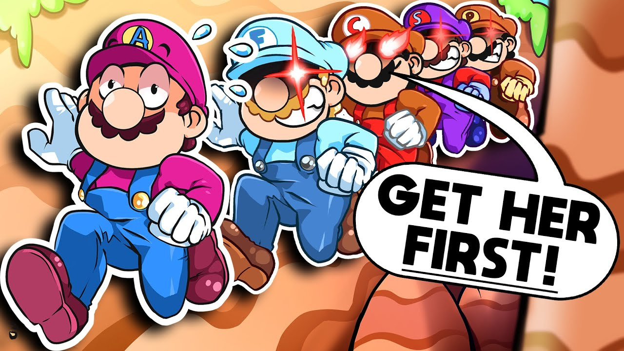 Wallrunning from BULLIES in Mario Odyssey Hide &amp; Seek 600K Views - Amethyst-szs