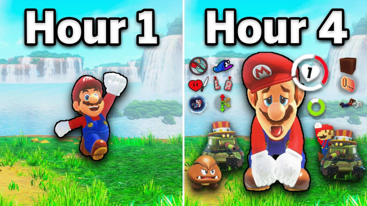 Mario Odyssey but every 5 minutes we add more Mods 2.6M Views - Fir