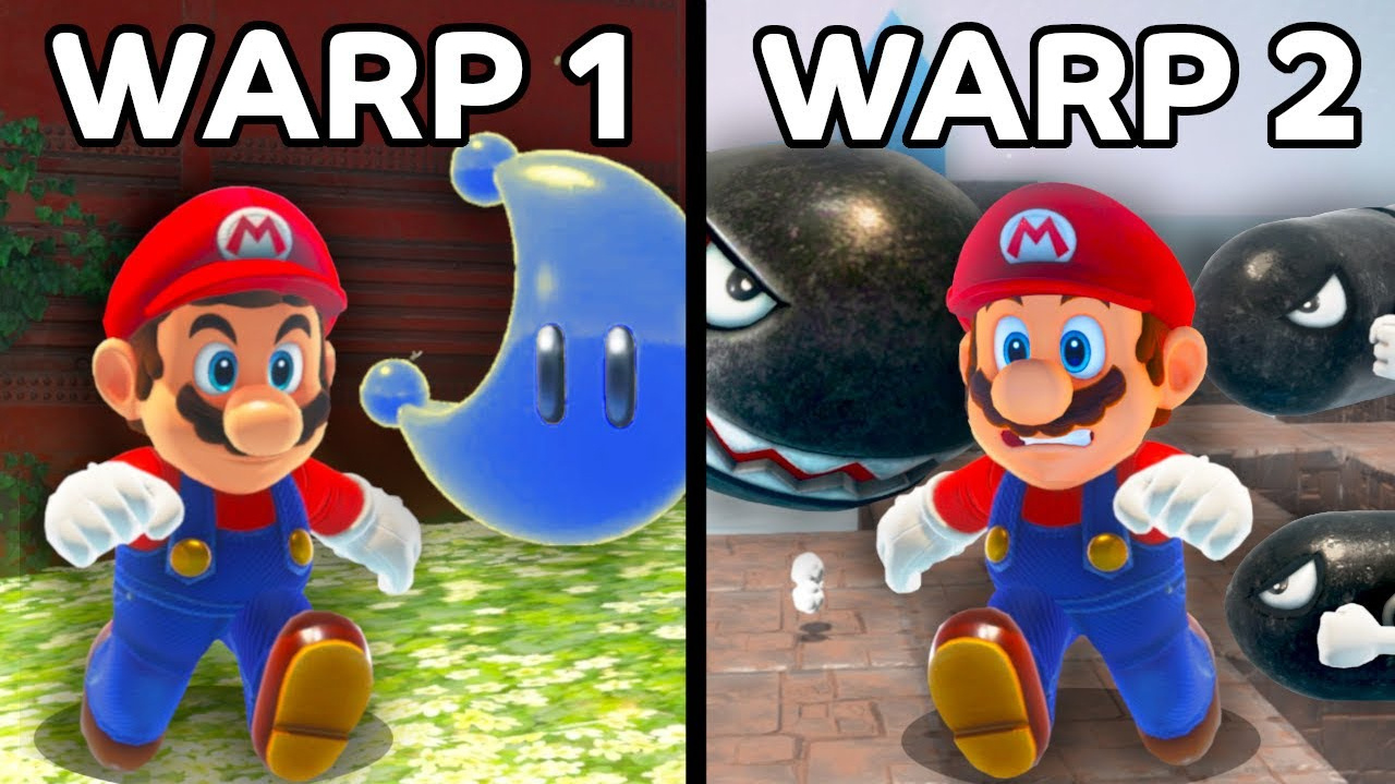 Mario Odyssey but Mario keeps teleporting 1.1M Views - cjya