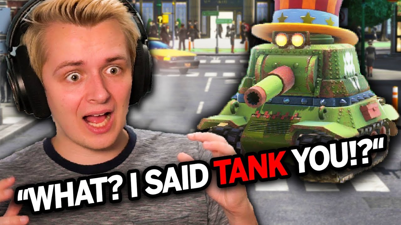 Mario, but if I say "Tank" 10 tanks spawn 5.4M Views - Fir