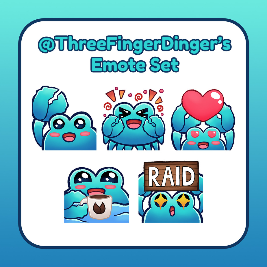 Emotes for ThreeFingerDinger