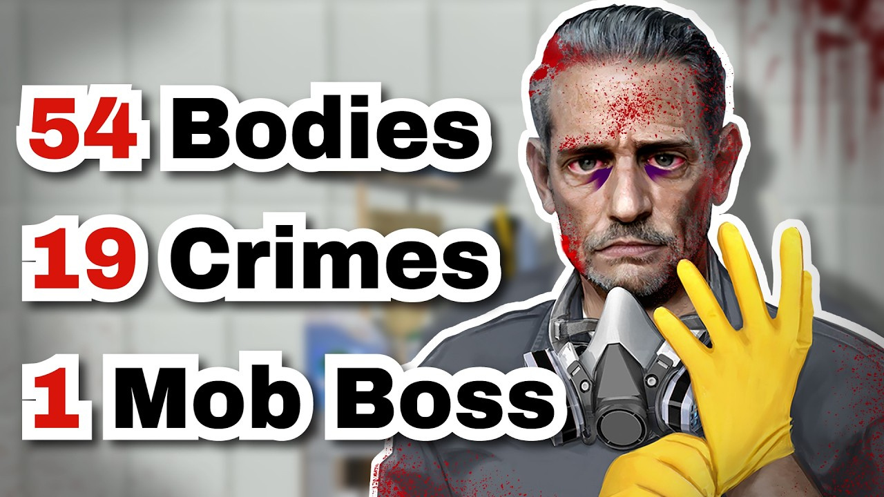 I Played 100% Of Crime Scene Cleaner 2M Views - Waligug